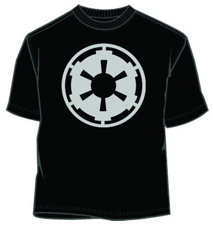 Image: Star Wars T-Shirt: Empire Logo [Black]  (L) - 