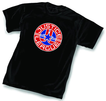 Image: Justice League Logo T-Shirt  (XL) - Graphitti Designs