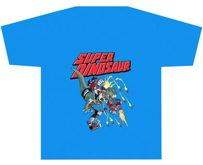 Image: Super Dinosaur Shirt Adult  (M) - Image Comics