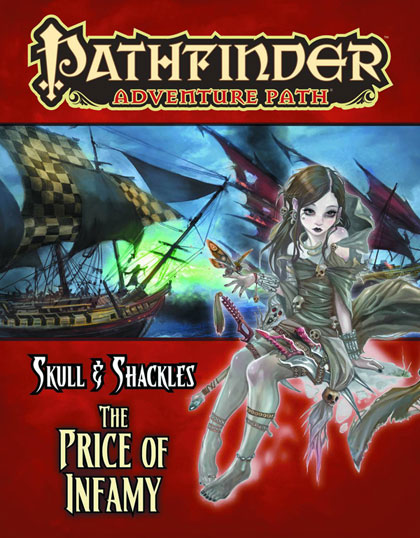 Image: Pathfinder Adventure Path Vol. 59: The Price of Infamy SC  - Paizo Publishing LLC
