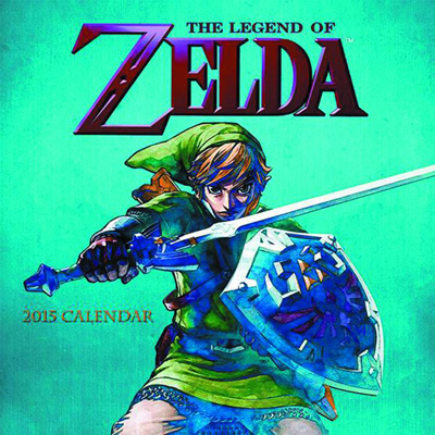 Image: Legend of Zelda 2015 16-Month Wall Calendar  - 