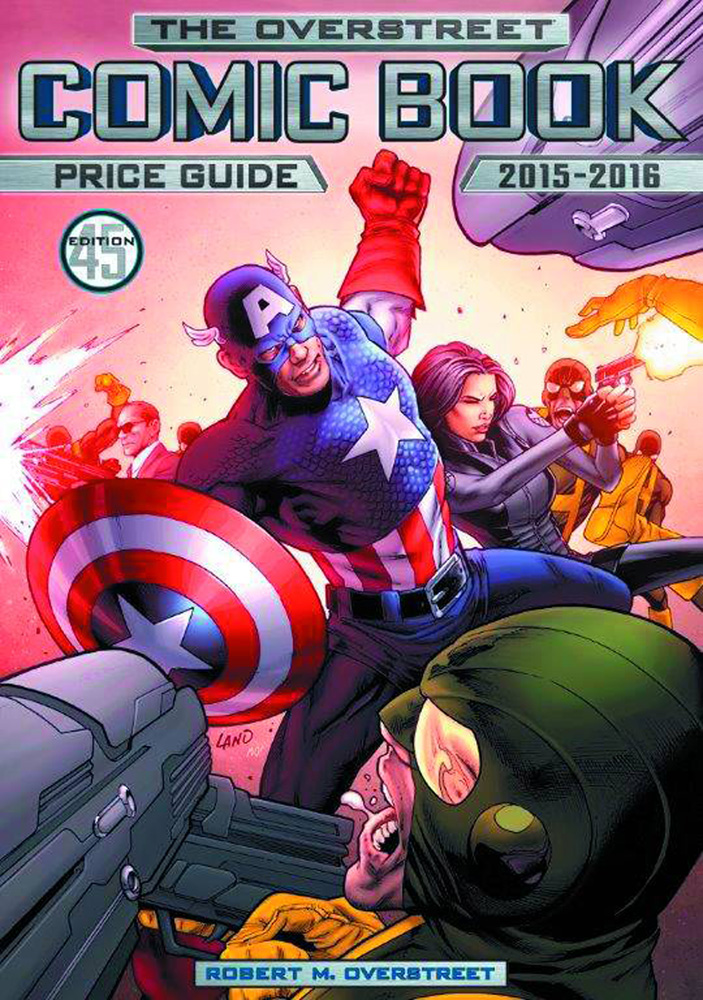 Overstreet Comic Book Price Guide Vol 45 Hc Captain America And S H I E