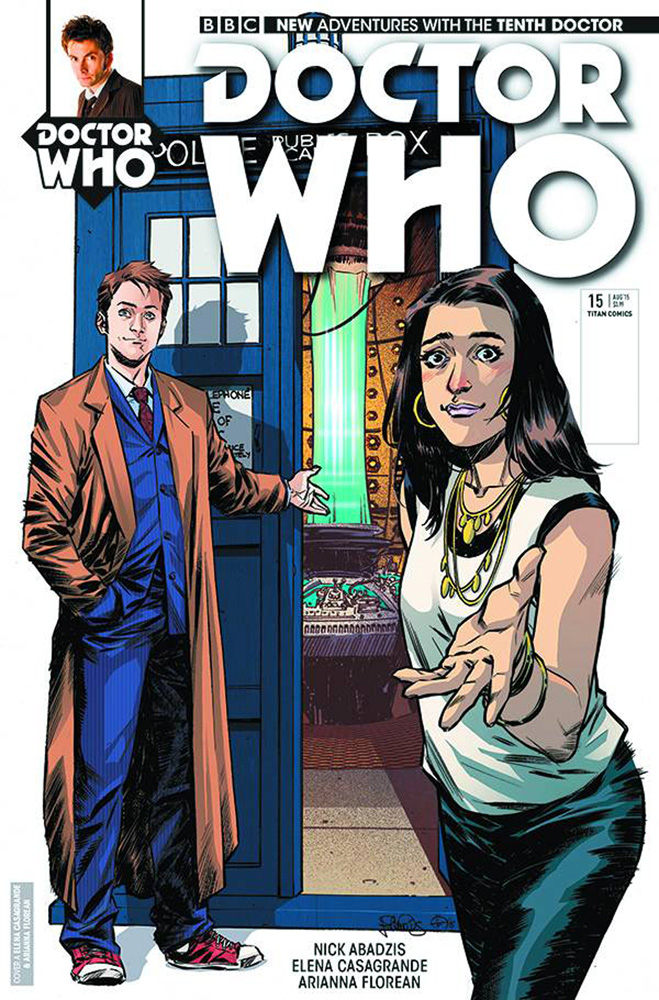 Image: Doctor Who: The 10th Doctor #15 (cover A - Casagrande) - Titan Comics