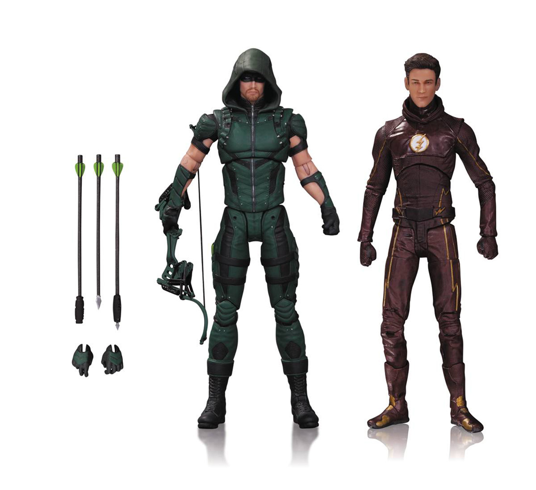 Image: DC TV Action Figure 2-Pack: Arrow / Flash  - DC Comics
