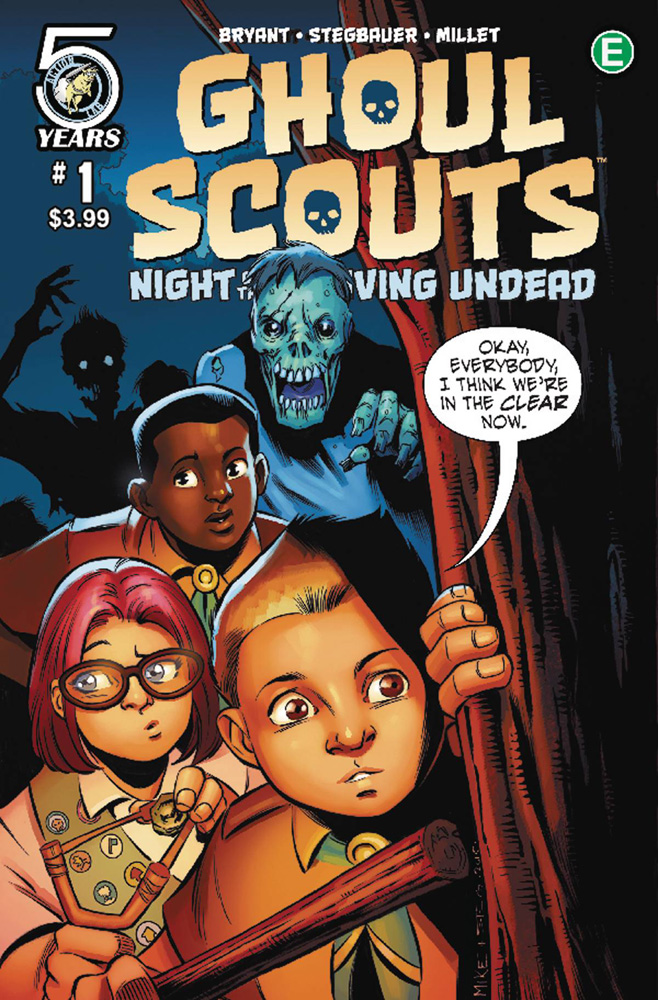 Ghoul Scouts: Night of the Unliving Undead #1 cover by Mike Norton.