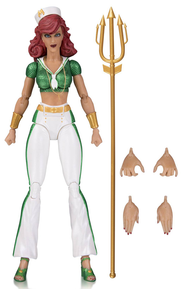 Image: DC Designer Series Ant Lucia Bombshells Action Figure 07: Mera  - DC Comics