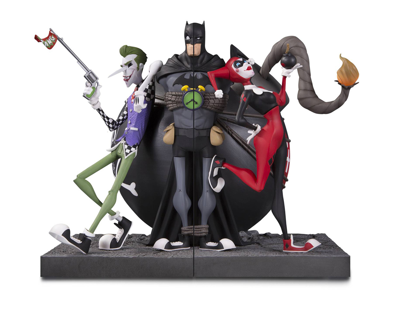 Image: DC Gallery Bookends: Joker & Harley Quinn  - DC Comics