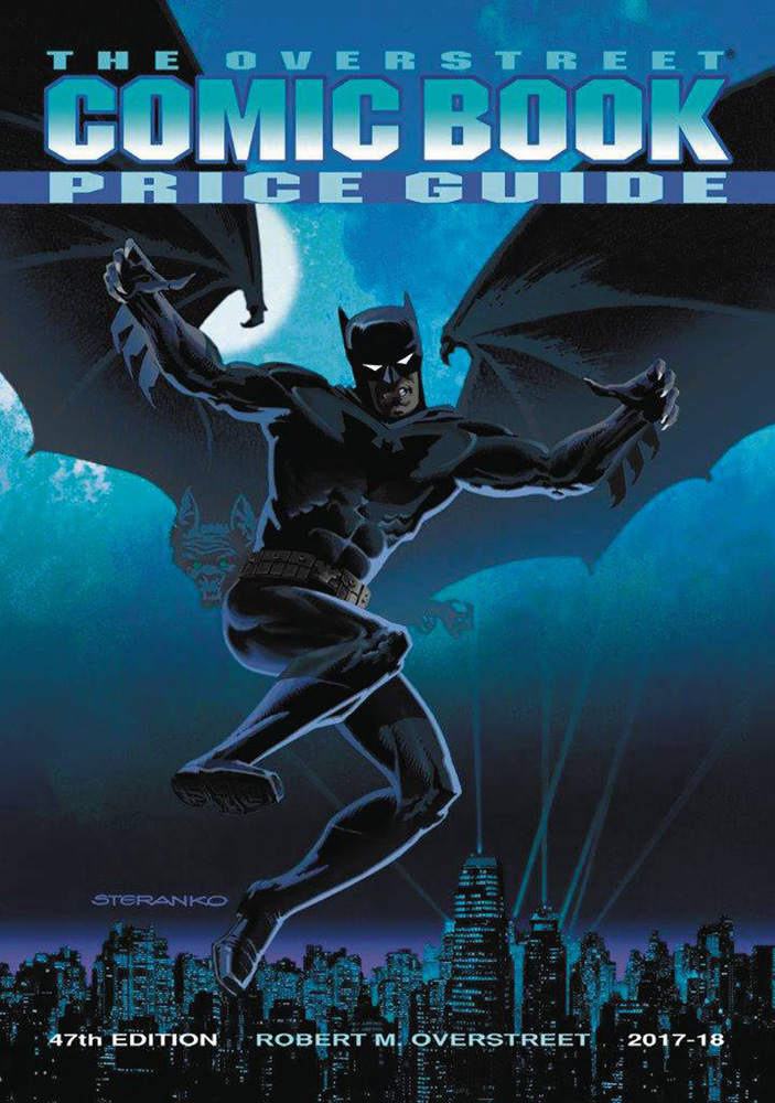 Image: Overstreet Comic Book Price Guide 47th Edition, 2017-2018 HC  (Steranko Batman cover) - Gemstone Publishing