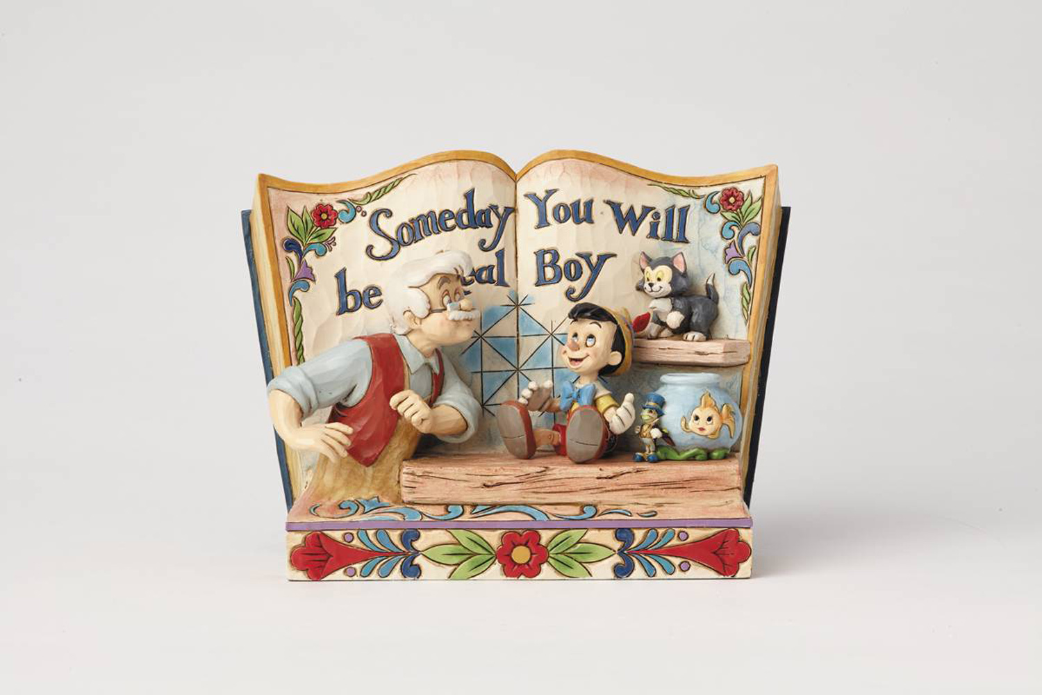 Image: Disney Traditions Figure: Pinocchio Storybook  - Enesco Corporation