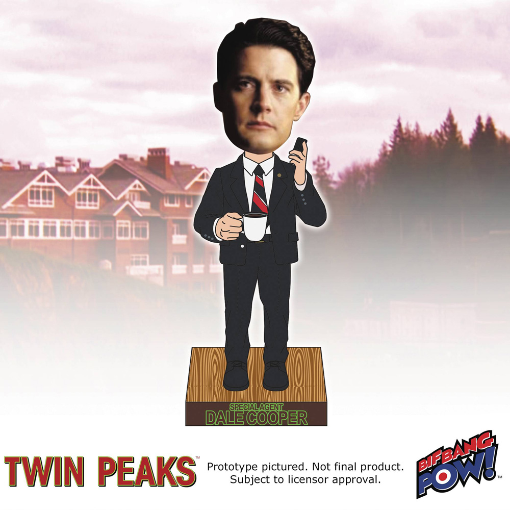 Image: Twin Peaks Bobble Head: Agent Dale Cooper in Red Room  - Bif Bang Pow