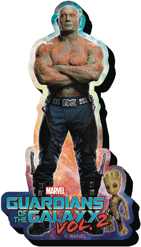 Image: Guardians of the Galaxy 2 Chunky Magnet: Drax  - Nmr Distribution America