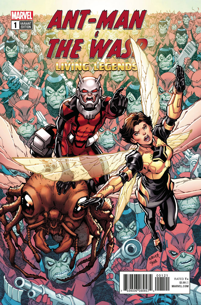 Image: Ant-Man & the Wasp: Living Legends #1 (variant cover - Nauck)  [2018] - Marvel Comics