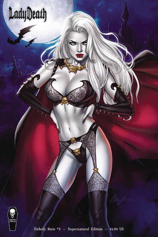 Image: Lady Death: Unholy Ruin #2 (Supernatural Edition)  [2018] - Coffin Comics