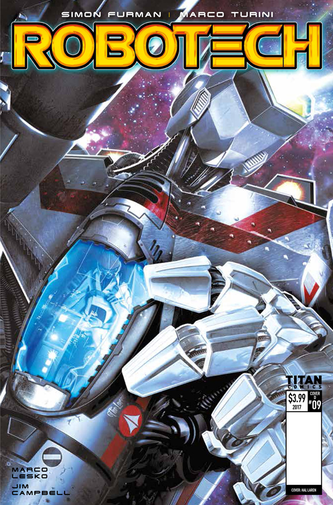 Image: Robotech #10 (cover C - Laren)  [2018] - Titan Comics