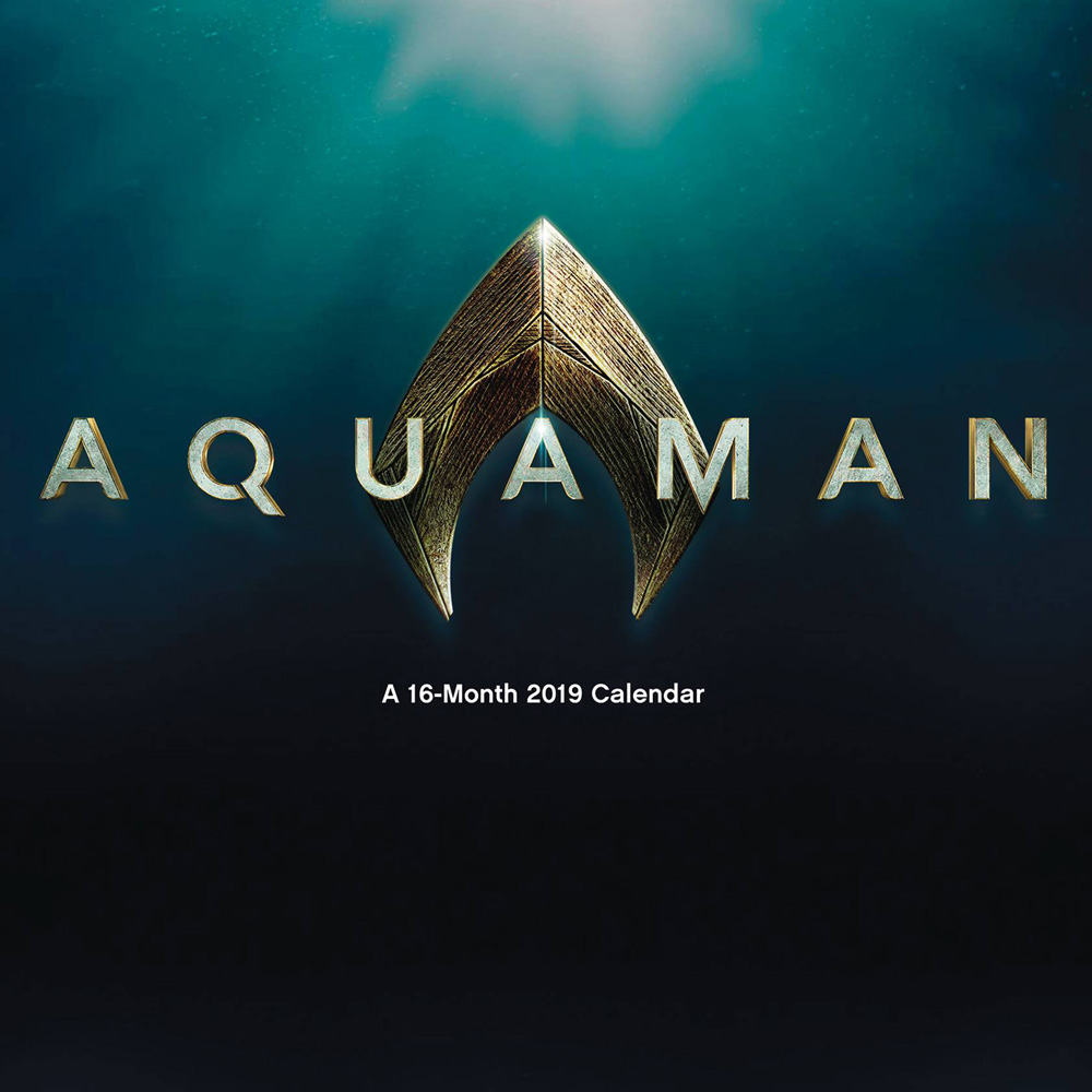 Image: Aquaman Movie 2019 Wall Calendar  - Trends Intl