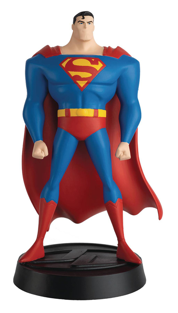Image: DC Super Hero Collection Figure: Justice League The Animated Series No. 1 - Superman  - Eaglemoss Publications Ltd