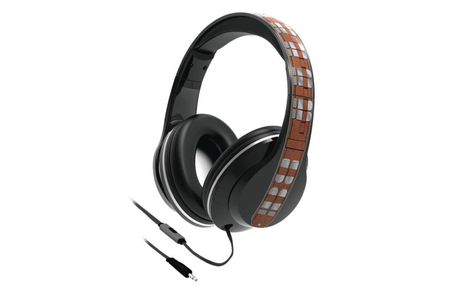Image: Star Wars Headphones: Chewbacca Plush  - Kiddesigns Inc.