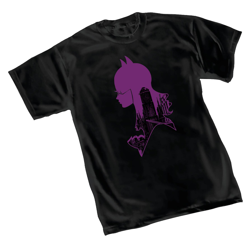 Image: Batgirl T-Shirt: Silhouette  (XL) - Graphitti Designs