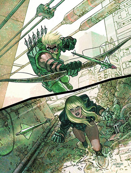 Image: Green Arrow/Black Canary #25