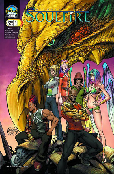 Image: Soulfire Vol. Two #1 (Benitez cover)