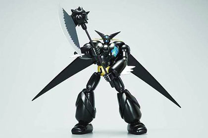 Image: New Getter Robo Renewal Diecast Figure Black Version 
