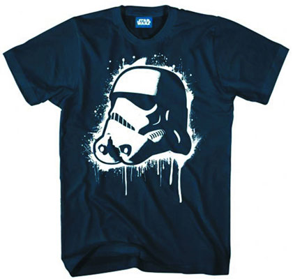 Image: Star Wars: Pop Trooper PX T-Shirt Navy  (XL)