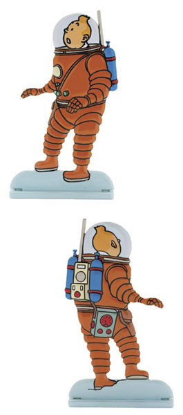 Image: Tintin Relief: Explorers on the Moon 