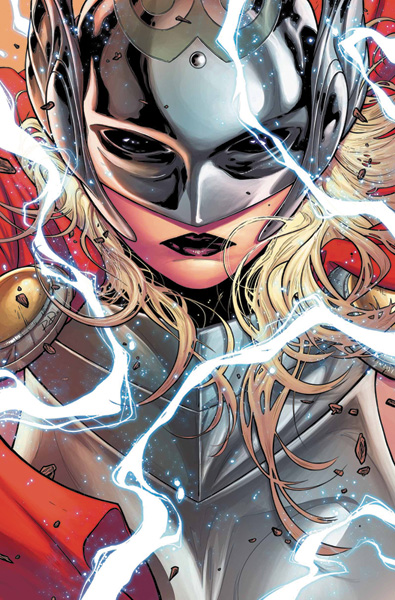 Jane Foster takes over as Thor in 2014's Thor #1