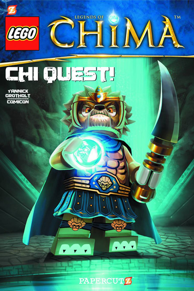 Image: Lego: Legends of Chima Vol. 03 - Chi Quest! HC  - Papercutz