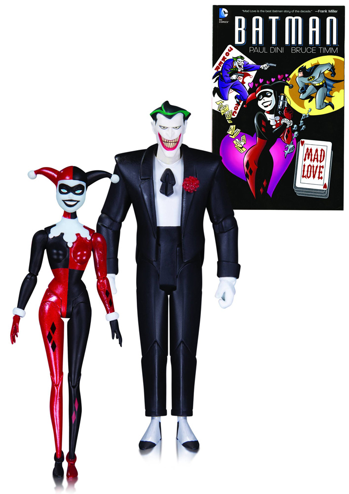 Image: Batman Mad Love Action Figure 2-Pack: The Joker & Harley Quinn  - DC Comics