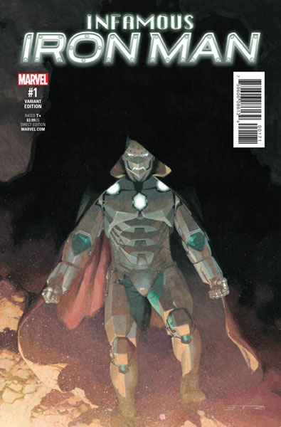 Image: Infamous Iron Man #1 (Ribic variant cover - 00171)  [2016] - Marvel Comics