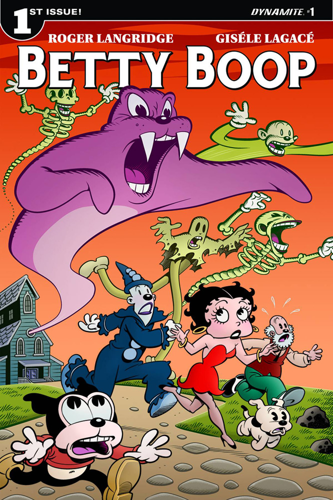 Betty Boop #1 cover by Roger Langridge