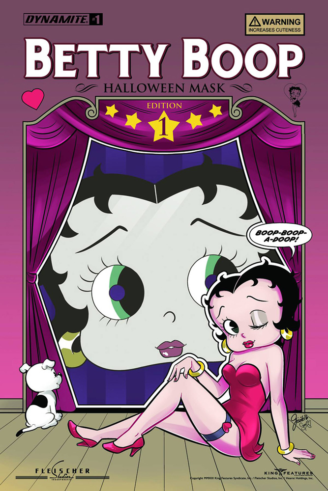 Betty Boop #1 cover by Gisele Lagace