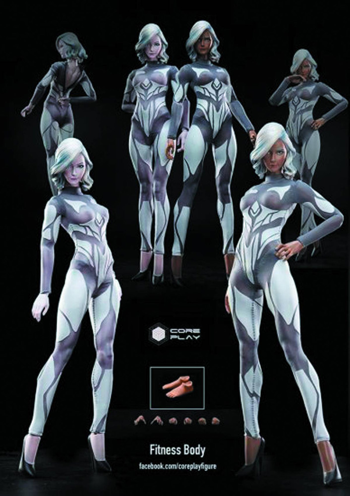 Image: Coreplay Fitness Body Action Figure  (Light version) - Beijing Coreplay