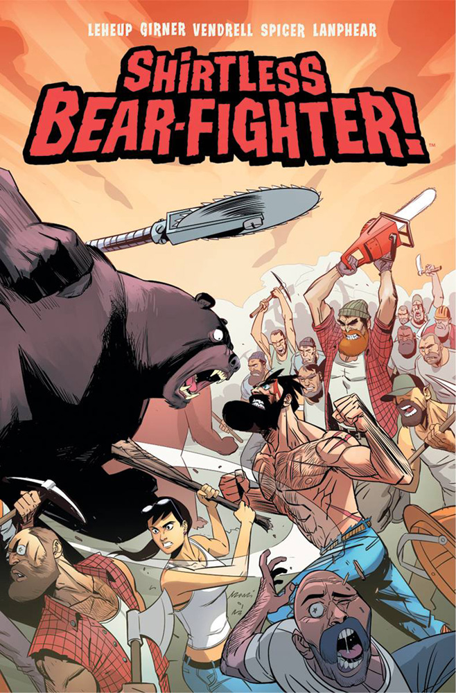 Image: Shirtless Bear-Fighter! #5 (cover C - Vendrell)  [2017] - Image Comics