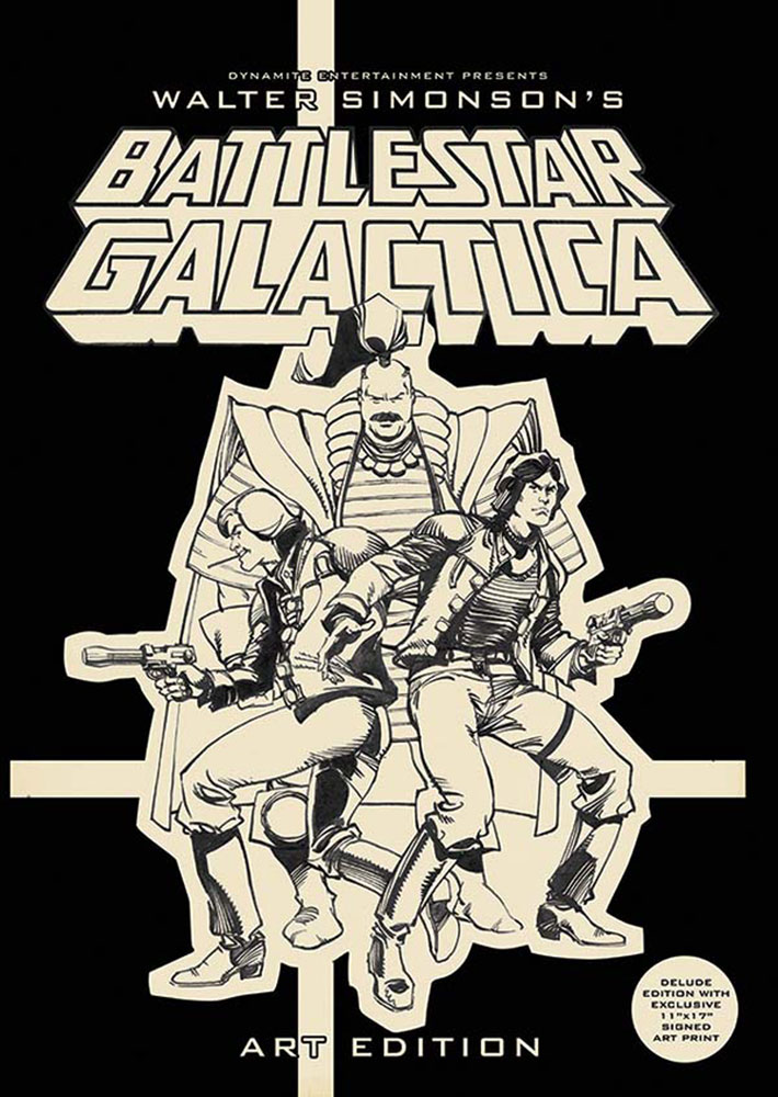 Image: Walter Simonson: Battlestar Galactica Art Edition HC  (signed & remarked) - Dynamite