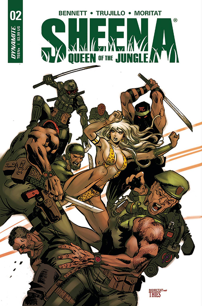 Image: Sheena Queen of the Jungle #2 (cover C - Moritat)  [2017] - Dynamite