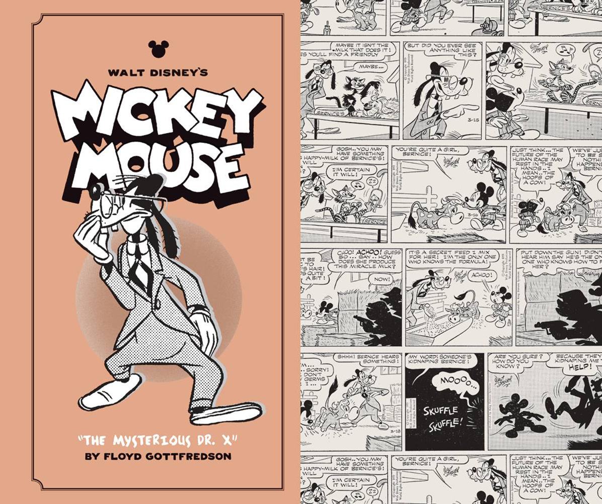 Image: Walt Disney's Mickey Mouse Vol. 12: The Mysterious Dr. X HC  - Fantagraphics Books