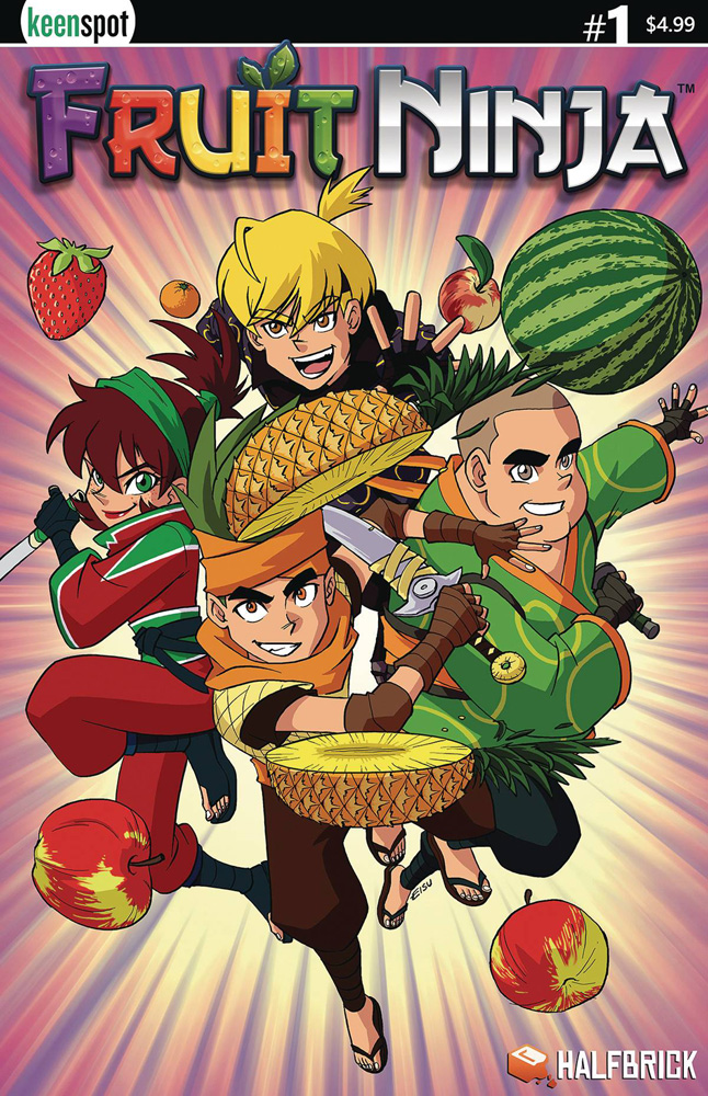 Image: Fruit Ninja Universe #0 (cover A - Ancient Origins)  [2017] - Keenspot Entertainment