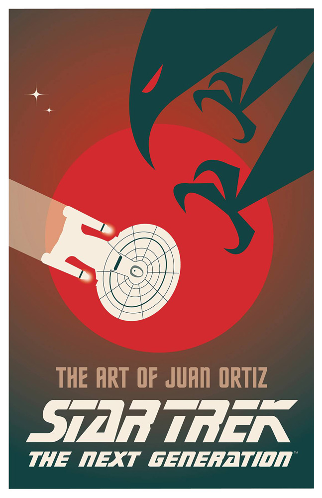 Image: Star Trek TNG: The Art of Juan Ortiz HC  - Titan Comics