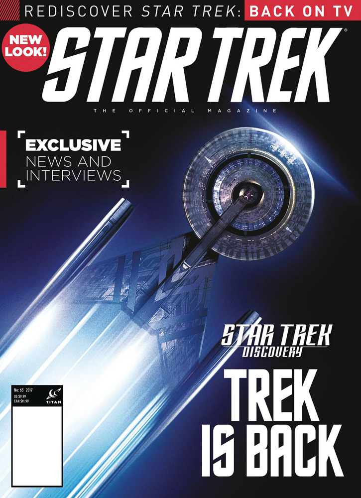 Image: Star Trek Magazine #63 (Newsstand cover) - Titan Comics