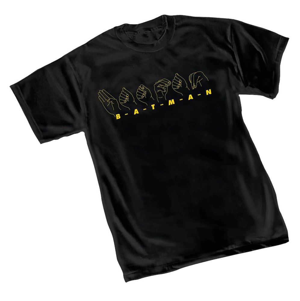 Image: Batman T-Shirt: Sign  (M) - Graphitti Designs
