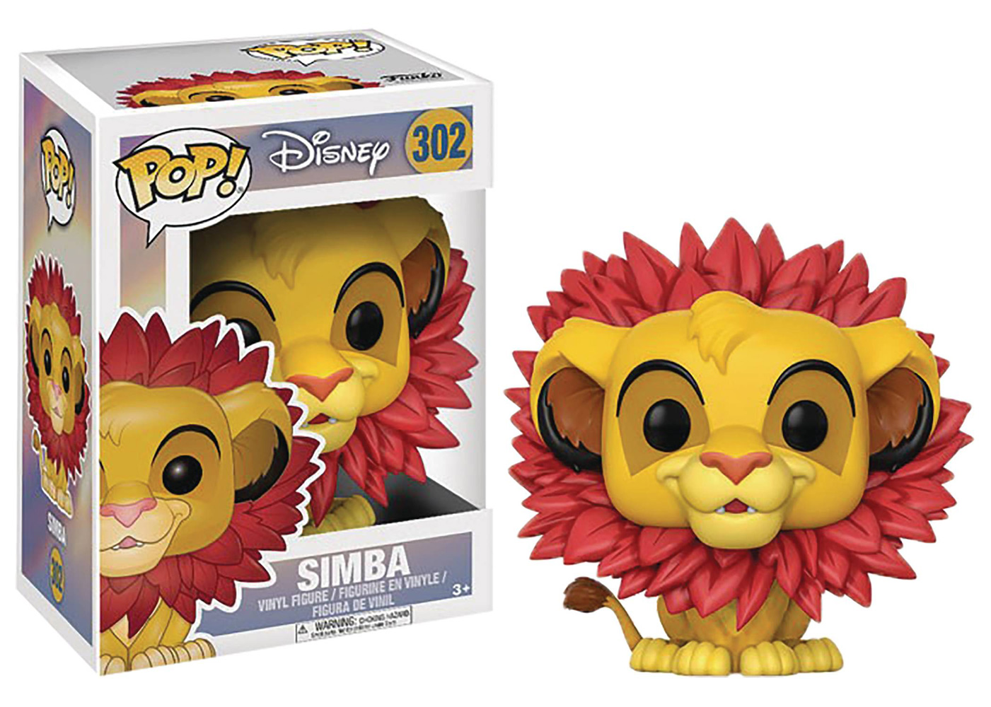 Image: Pop! Lion King Vinyl Figure: Simba Leaf Mane  - Funko