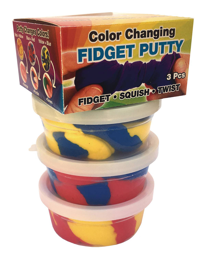 Image: Fidget Putty Color Changing Pack  - Zorbitz, Inc
