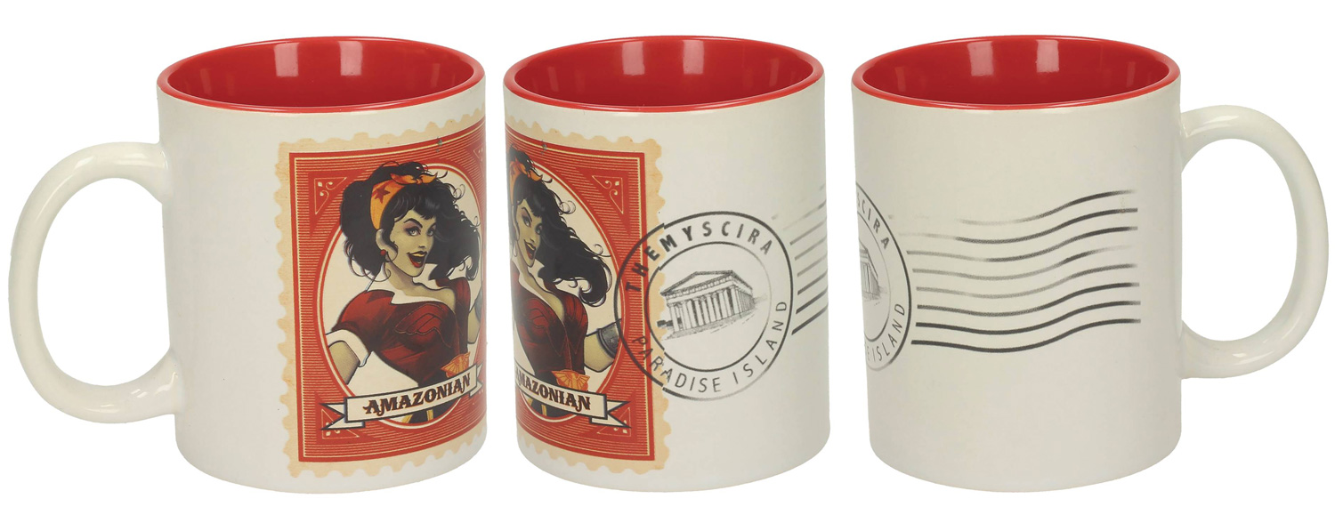 Image: DC Bombshells Ceramic Mug: Wonder Woman Amazonian  - Sd Toys (Dirac Dist Sl)