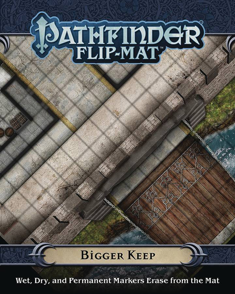 Image: Pathfinder Flip-Mat: Bigger Keep  - Paizo Inc