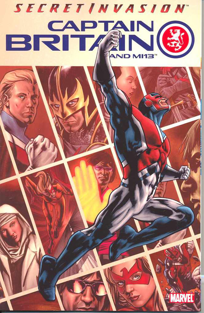 Image: Captain Britain and MI 13 Vol. 01: Secret Invasion SC  - Marvel Comics