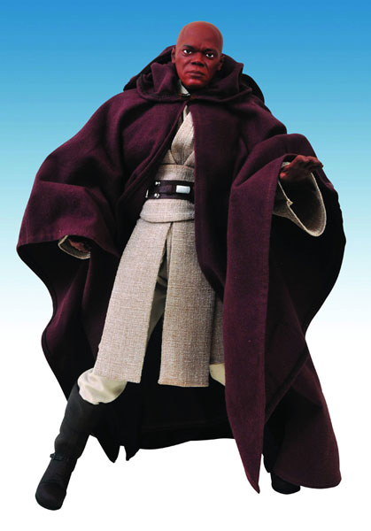 Image: Star Wars: Ultimate Quarter Scale Mace Windu Action Figure  - 