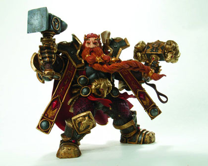 Image: World of Warcraft Series 6 Action Figure: Dwarven King 