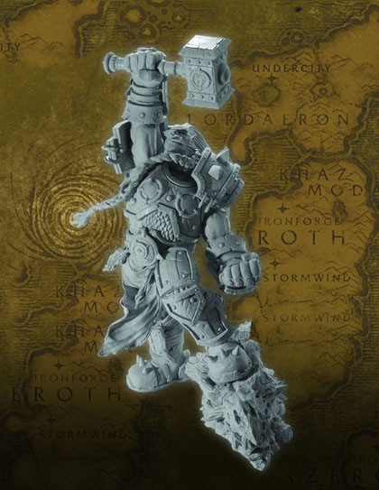 Image: World of Warcraft Premium Series 2 Action Figure: Orc Warchief 